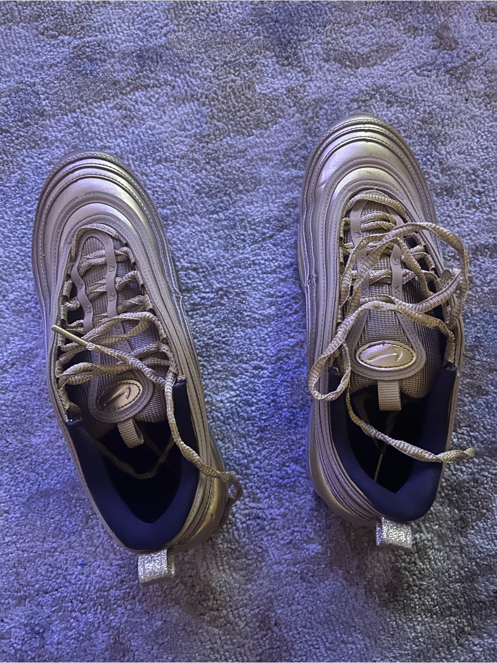 Nike Air Max 97 gold metal